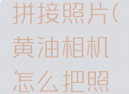 黄油相机拼接照片(黄油相机怎么把照片拼一起)