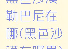 黑色沙漠勒巴尼在哪(黑色沙漠在哪里)