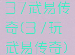 37武易传奇(37玩武易传奇)