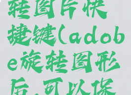 acdsee旋转图片快捷键(adobe旋转图形后,可以保存么)