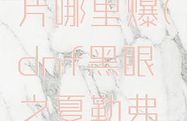 dnf残暴之沃兹卡片哪里爆(dnf黑眼之夏勒弗兹卡片爆率)