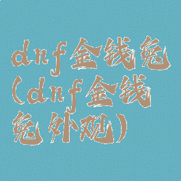 dnf金钱兔(dnf金钱兔外观)