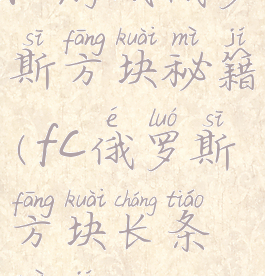 fc游戏俄罗斯方块秘籍(fc俄罗斯方块长条秘籍)