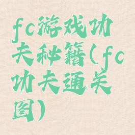 fc游戏功夫秘籍(fc功夫通关图)