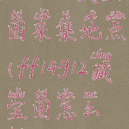 ff14g12藏宝图采集地点(ff14g12藏宝图怎么获得)