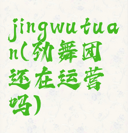 jingwutuan(劲舞团还在运营吗)