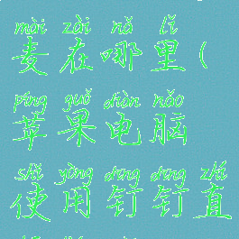 mac钉钉连麦在哪里(苹果电脑使用钉钉直播连麦)