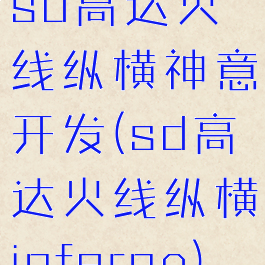 sd高达火线纵横神意开发(sd高达火线纵横inferno)