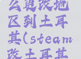 steam怎么更改地区到土耳其(steam改土耳其区买游戏)