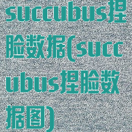 succubus捏脸数据(succubus捏脸数据图)