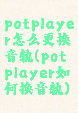 potplayer怎么更换音轨(potplayer如何换音轨)