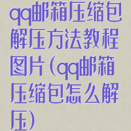 qq邮箱压缩包解压方法教程图片(qq邮箱压缩包怎么解压)