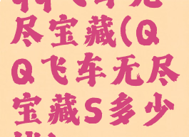qq飞车无尽宝藏(QQ飞车无尽宝藏S多少钱)
