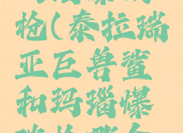 terraria玛瑙爆破枪(泰拉瑞亚巨兽鲨和玛瑙爆破枪哪个好)