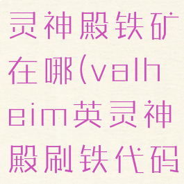 valheim英灵神殿铁矿在哪(valheim英灵神殿刷铁代码)