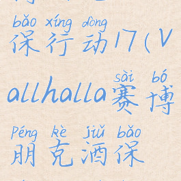 vallhalla赛博朋克酒保行动17(vallhalla赛博朋克酒保行动全成就)