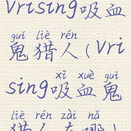 vrising吸血鬼猎人(vrising吸血鬼猎人在哪)